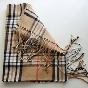 Multicolored Plaid Scarf